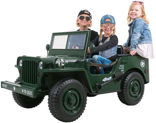 Kinder elektroauto jeep willys - elektroauto,