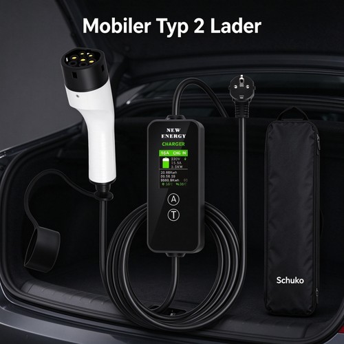 Elektroauto ladegerät typ - typ, 2