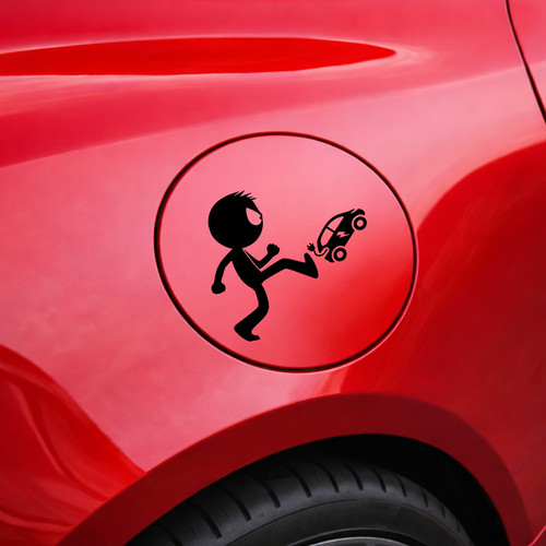 Auto aufkleber elektro - auto,
