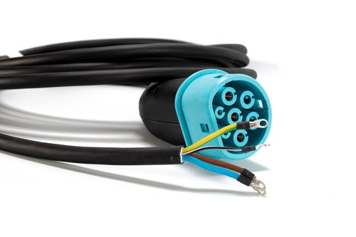 Typ ladestecker elektro auto - ladestecker, elektro-auto
